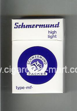 Schmermund (High Light) ( hard box cigarettes )
