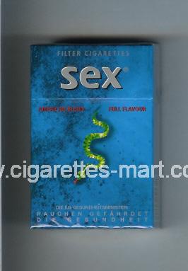 Sex (german version) (American Blend / Full Flavour) ( hard box cigarettes )