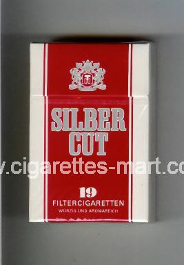 Silber Cut (Wurzig und Aromareich) ( hard box cigarettes )