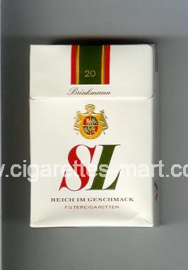 SL (german version) (Reich Im Geschmack) ( hard box cigarettes )