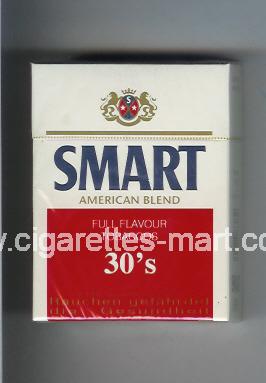 Smart (german version) (design 1) (American Blend / Full Flavour) ( hard box cigarettes )
