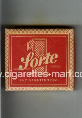 Sorte 1 (design 5) ( box cigarettes )