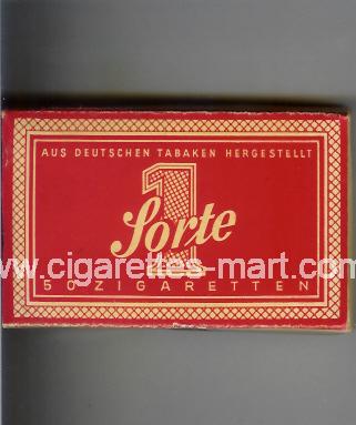 Sorte 1 (design 5) ( box cigarettes )