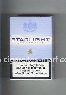 Starlight (design 2) (American Blend) ( hard box cigarettes )