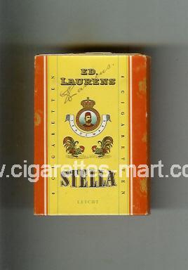 Stella (german version) (design 1) Ed.Laurens (Leicht) ( hard box cigarettes )