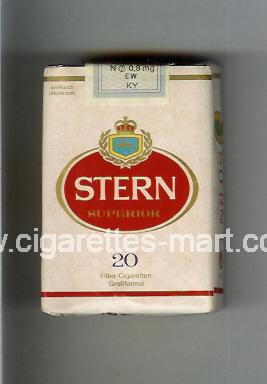 Stern (design 1) (Superior) ( soft box cigarettes )