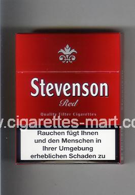 Stevenson (Red) ( hard box cigarettes )