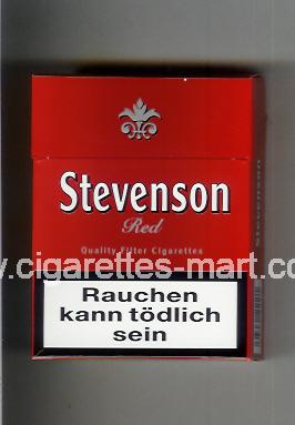 Stevenson (Red) ( hard box cigarettes )