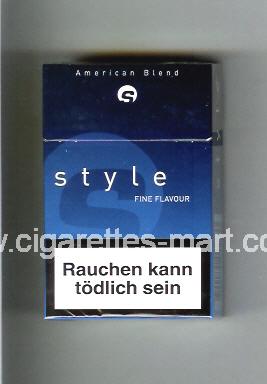 Style (german version) (design 1) (Fine Flavour) ( hard box cigarettes )
