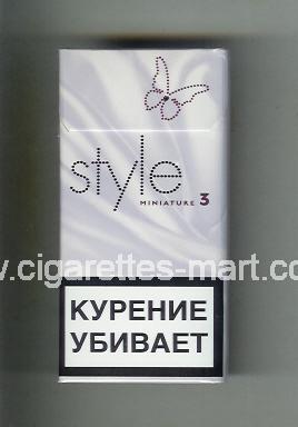 Style (german version) (design 4) (Miniature 3) ( hard box cigarettes )