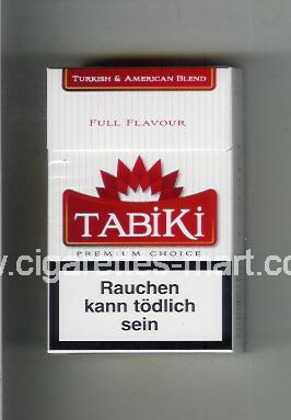Tabiki (Full Flavour / Premium Choice / Turkish & American Blend) ( hard box cigarettes )