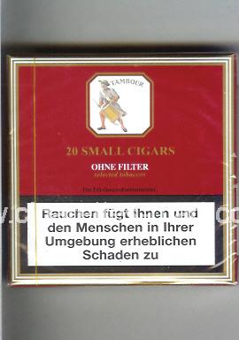 Tambour (Small Cigars / Ohne Filter) ( box cigarettes )