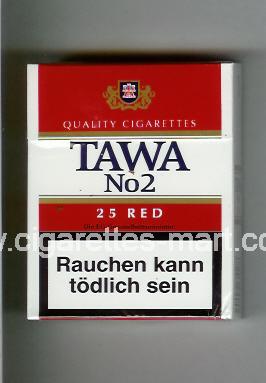 Tawa (design 2) No 2 (Red) ( hard box cigarettes )