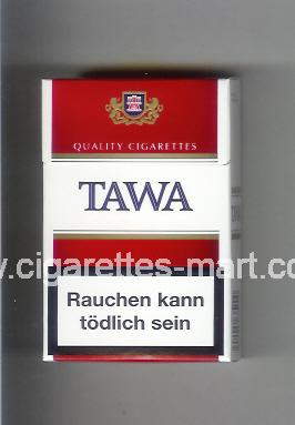 Tawa (design 2A) (white & red) ( hard box cigarettes )
