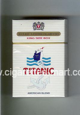Titanic (german version) (American Blend) ( hard box cigarettes )