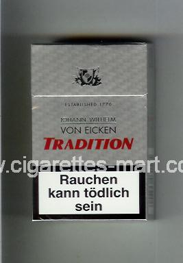 Tradition (german version) Von Eicken ( hard box cigarettes )