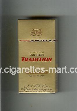 Tradition (german version) Von Eicken (Premium Virginia Blend) ( hard box cigarettes )