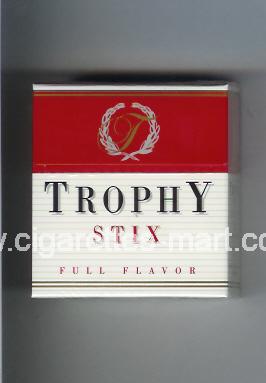 Trophy (german version) (Stix / Full Flavor) ( hard box cigarettes )