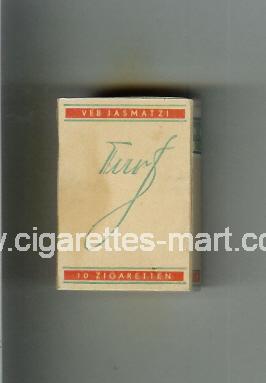 Turf (german version) (design 1) (white & red) ( hard box cigarettes )