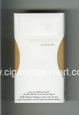Von Eicken (design 2) (Superior / Superslims) ( hard box cigarettes )