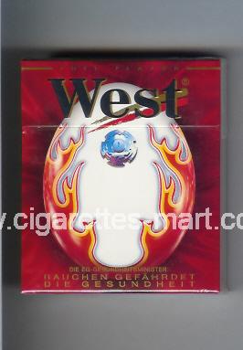 West (collection design 10C) (Full Flavor) ( hard box cigarettes )