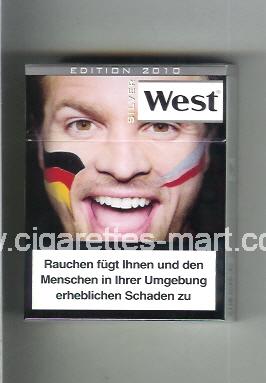 West (collection design 13D) (Edition 2010 / Silver) ( hard box cigarettes )