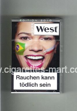 West (collection design 13E) (Edition 2010 / Silver) ( hard box cigarettes )