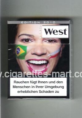 West (collection design 13E) (Edition 2010 / Silver) ( hard box cigarettes )