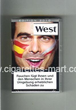 West (collection design 13F) (Edition 2010 / Silver) ( hard box cigarettes )