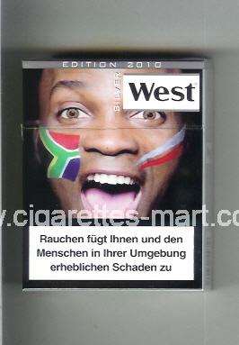 West (collection design 13H) (Edition 2010 / Silver) ( hard box cigarettes )