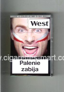 West (collection design 13L) (Edition 2012 / Silver) ( hard box cigarettes )