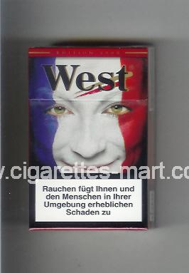 West (collection design 15A) (Edition 2006) ( hard box cigarettes )