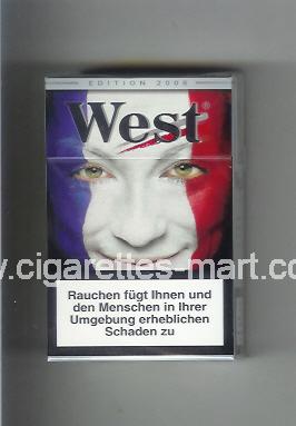 West (collection design 15A) (Edition 2006) ( hard box cigarettes )