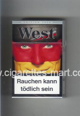 West (collection design 15D) (Edition 2006) ( hard box cigarettes )