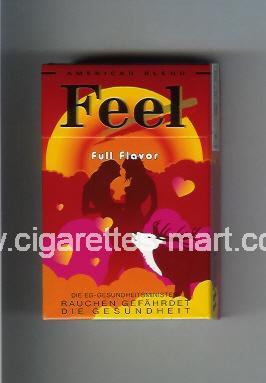 West (collection design 16A-1) Feel (Full Flavor) ( hard box cigarettes )