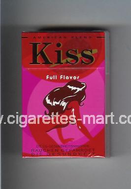 West (collection design 16B-1) Kiss (Full Flavor) ( hard box cigarettes )