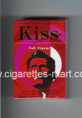 West (collection design 16B-2) Kiss (Full Flavor) ( hard box cigarettes )