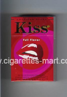 West (collection design 16B-3) Kiss (Full Flavor) ( hard box cigarettes )