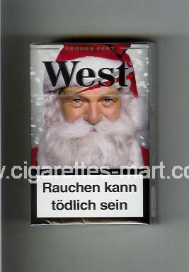 West (collection design 17A) ( hard box cigarettes )