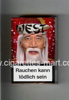 West (collection design 17D) ( hard box cigarettes )