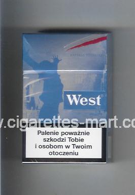 West (collection design 18A) (Ice / Express Yourself) ( hard box cigarettes )