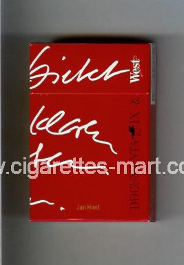 West (collection design 20) (Documenta IX) ( hard box cigarettes )
