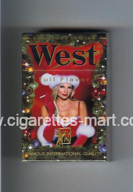 West (collection design 4B-1) (Christman Edition / Full Flavor) ( hard box cigarettes )