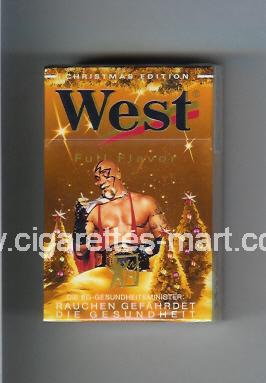 West (collection design 4D) (Christman Edition / Full Flavor) ( hard box cigarettes )