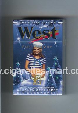 West (collection design 4E) (Christman Edition / Full Flavor) ( hard box cigarettes )