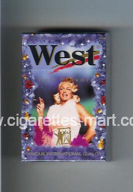 West (collection design 4G) (Christman Edition / Full Flavor) ( hard box cigarettes )