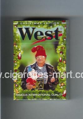 West (collection design 4I) (Christman Edition / Full Flavor) ( hard box cigarettes )