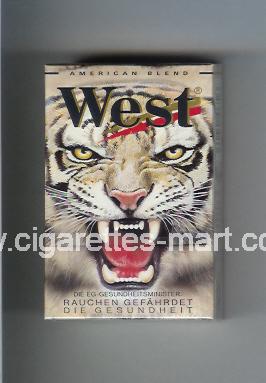 West (collection design 5A) (American Blend) ( hard box cigarettes )