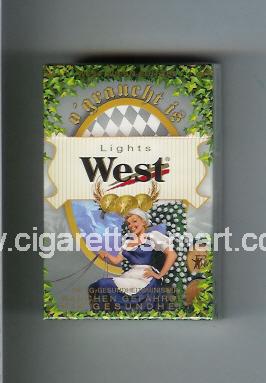 West (collection design 6B) (West Wiesn - Edition / Lights) ( hard box cigarettes )