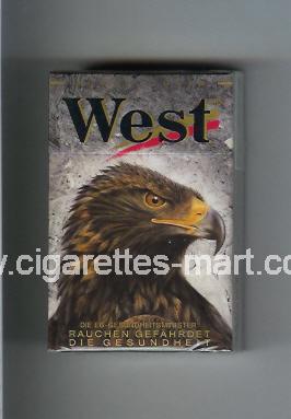 West (collection design 8A) (Power Lights) ( hard box cigarettes )